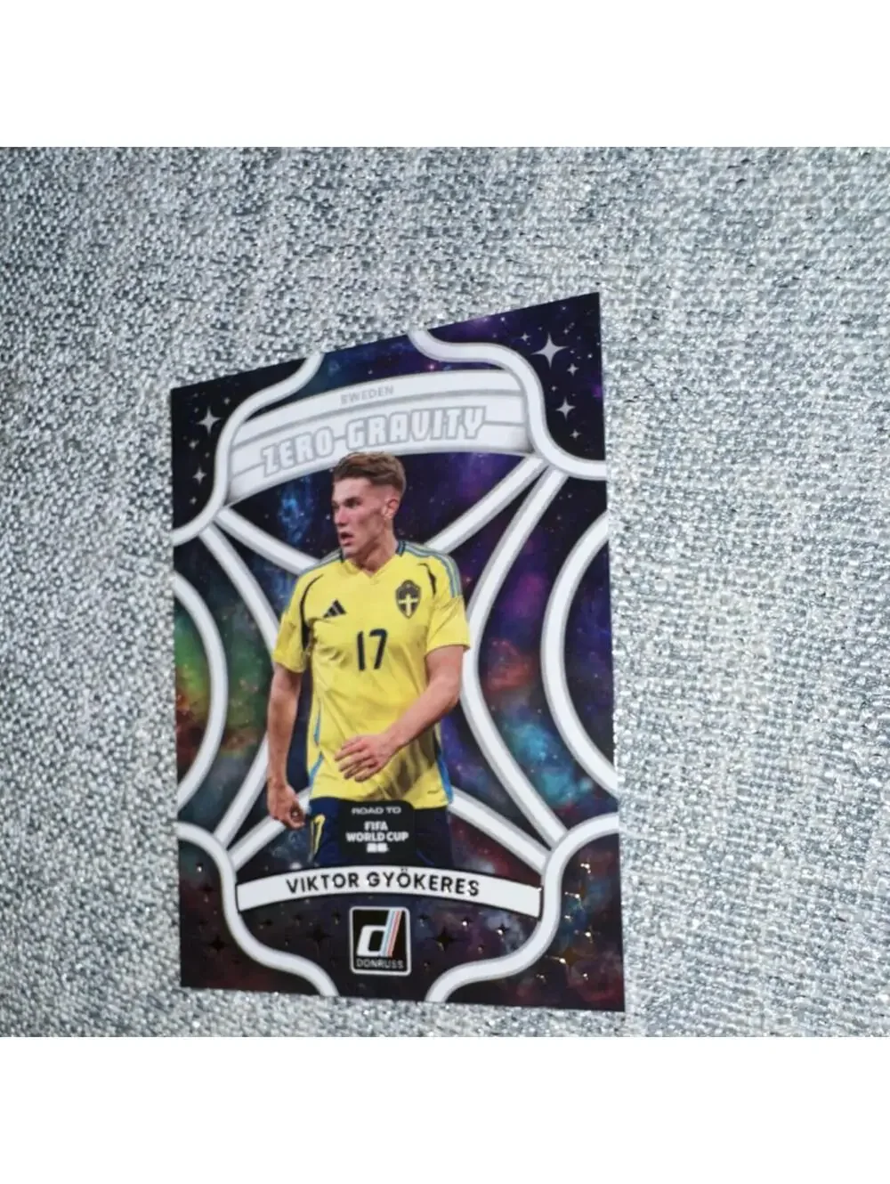 Panini Donruss 2025-26 Zero-Gravity #11 Viktor Gyokeres Sweden Soccer Card